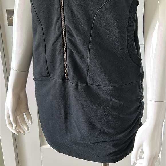 Cotton Jersey Ruched Tunic Dress - Picture 3 of 17